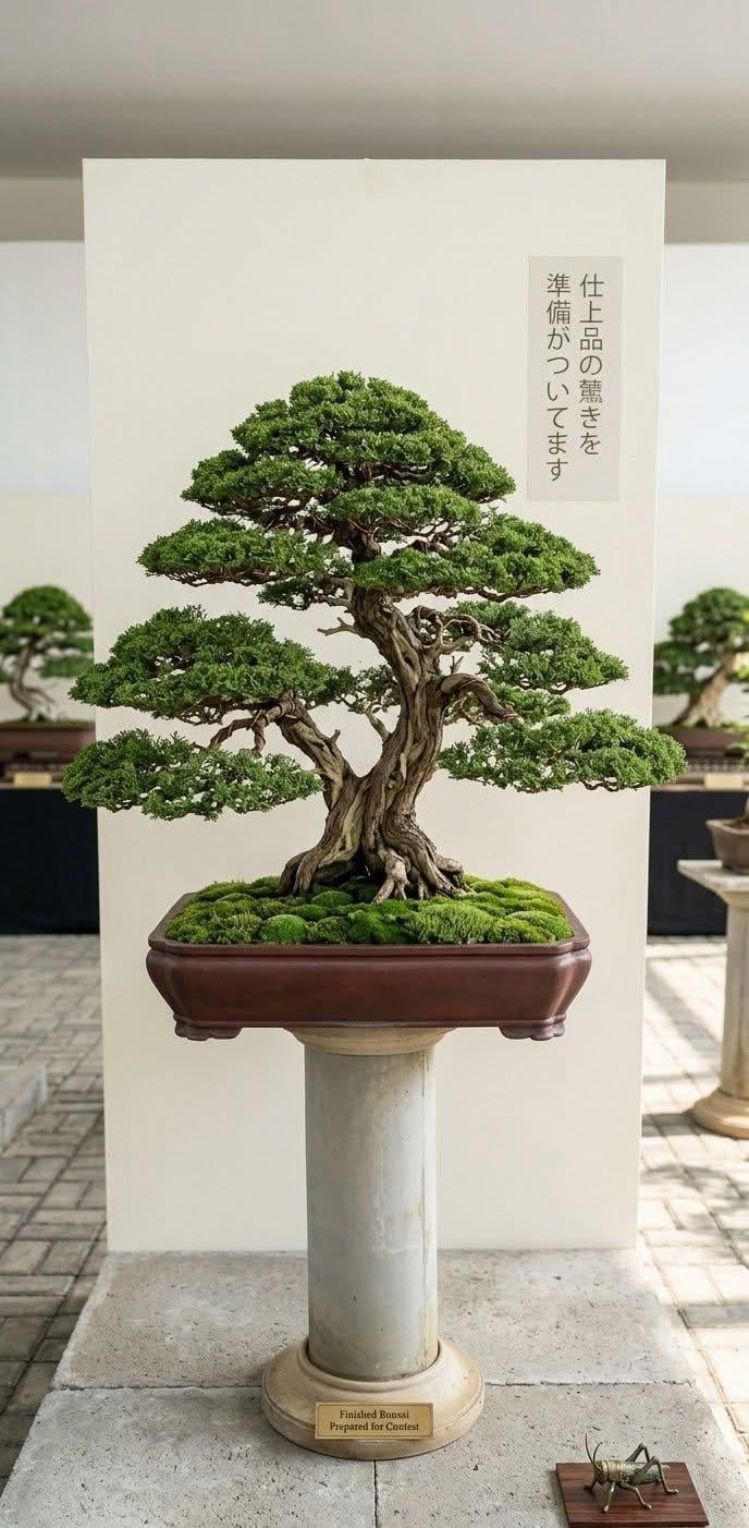 Mature bonsai tree